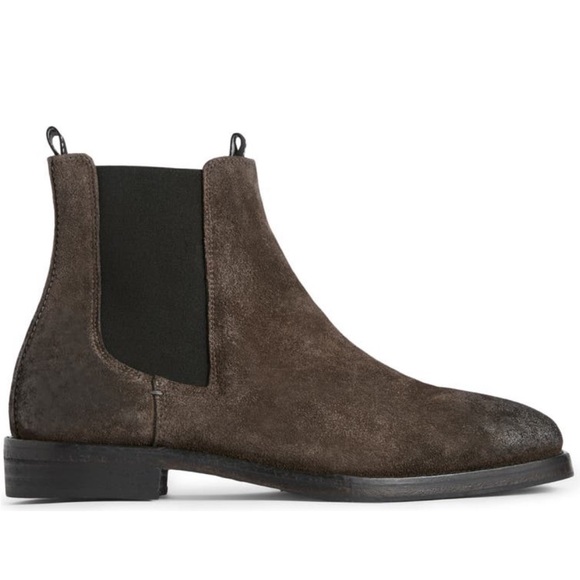 ALLSAINTS men’s Chelsea suede boots - Picture 3 of 9